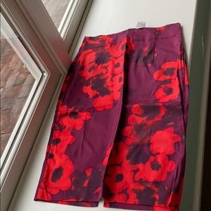 Zara Pleated Pencil Skirt